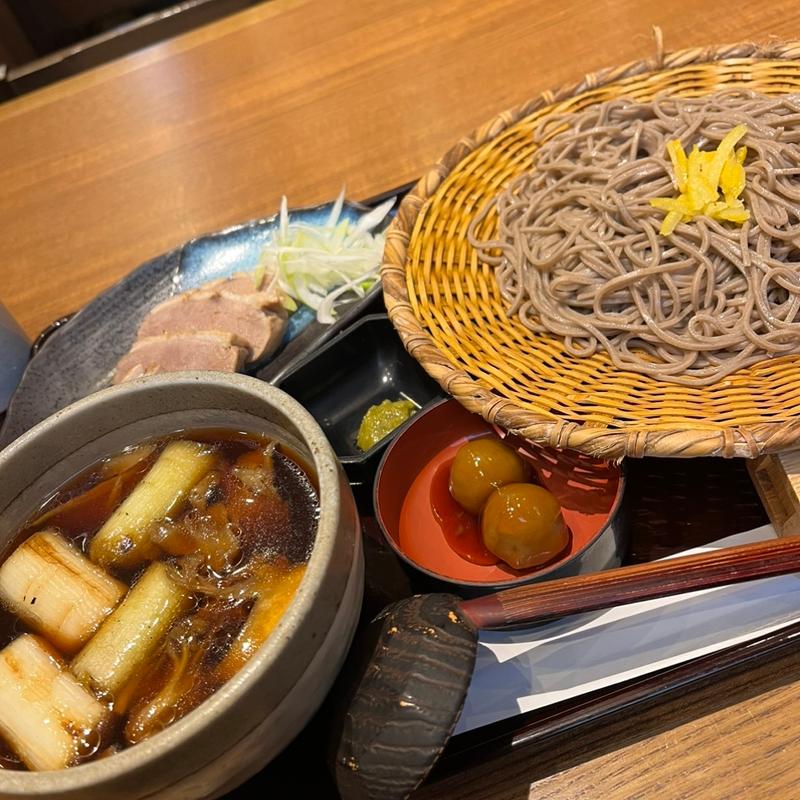 鴨ナン蕎麦(そじ坊 所沢グランエミオ店)