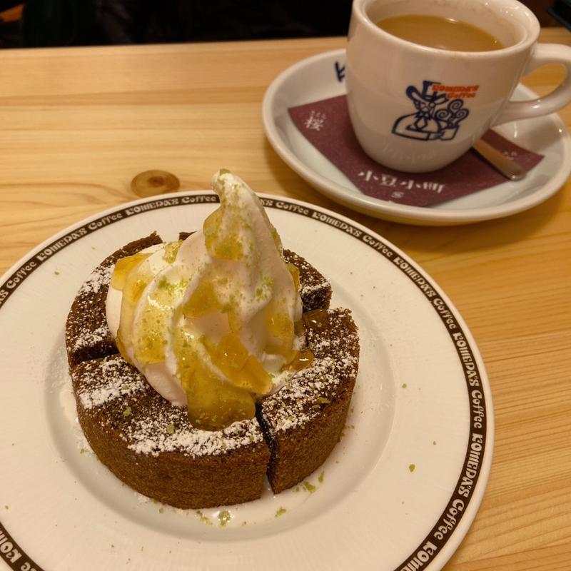 ゆづなごみ小倉ネージュ(コメダ珈琲店 小樽運河通り店)