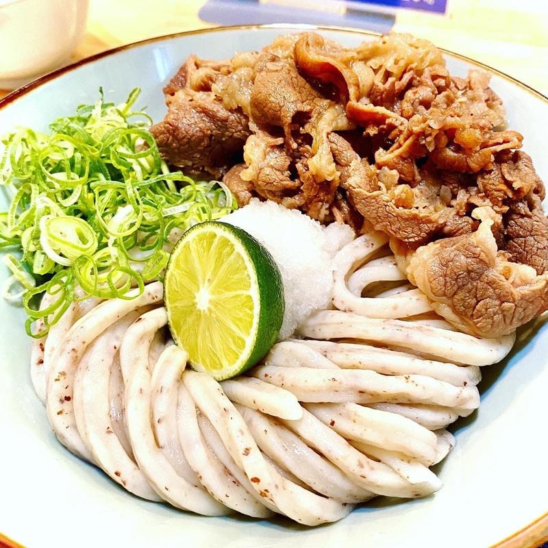 すだち醤油 肉(うどん 讃く)