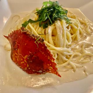 ワタリ蟹のスパゲッティ(レストラン ビストロ)