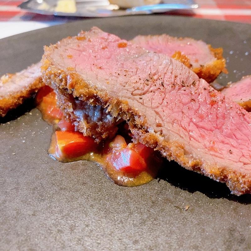 牛カツレツ（ランチコース）(Seji)