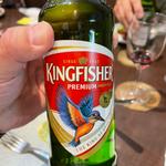 キングフィッシャービール(スパイスカフェ フンザ)