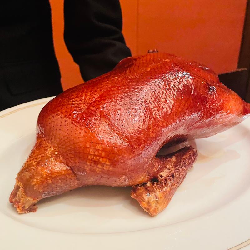 北京ダック(中国飯店 琥珀宮(コハクキュウ))