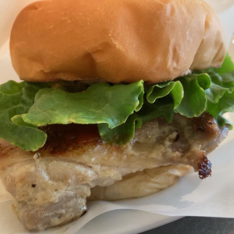 チキンバーガー　2枚(the third burger)