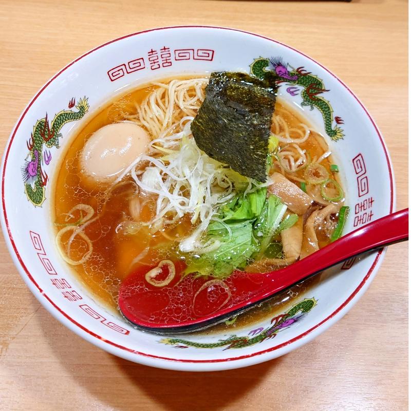 醤油ララーメン(めん屋 満月)