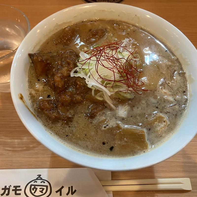 味噌らーめんどて焼き入り(ガモウスマイル)