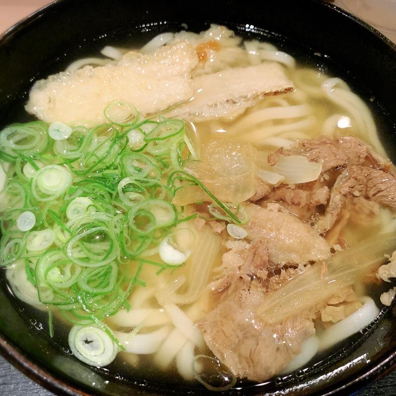 牛すじうどん(釜喜利うどん)