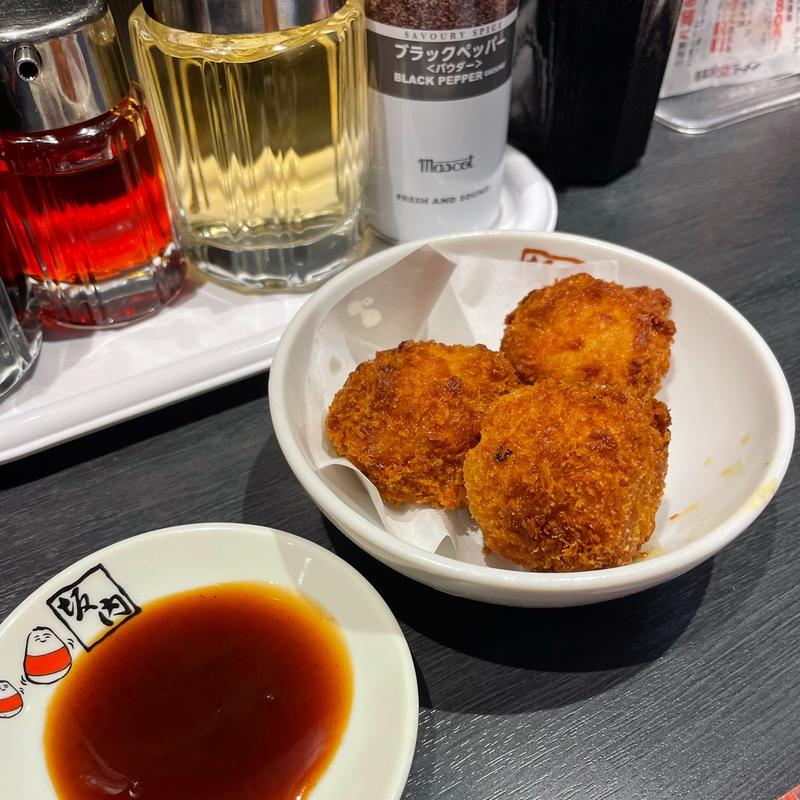 コロコロコロッケ(喜多方ラーメン坂内 亀有店)