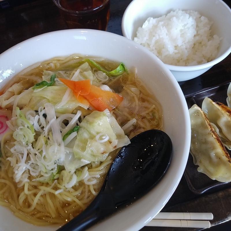 栃木タンメンBランチ(栃木タンメン 朝日屋)