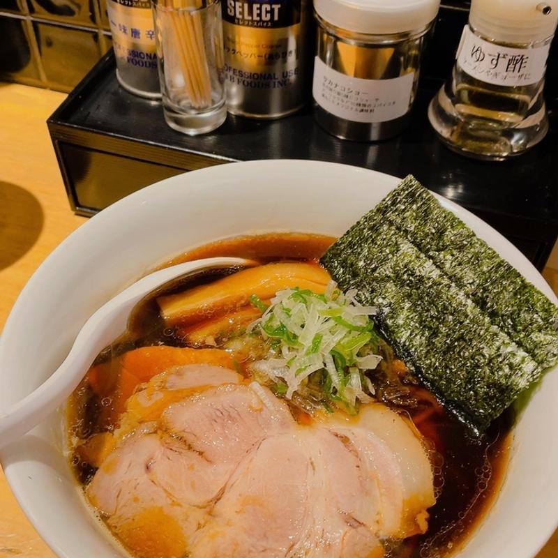 煮干し黒醤油(ふじ屋NOODLE)