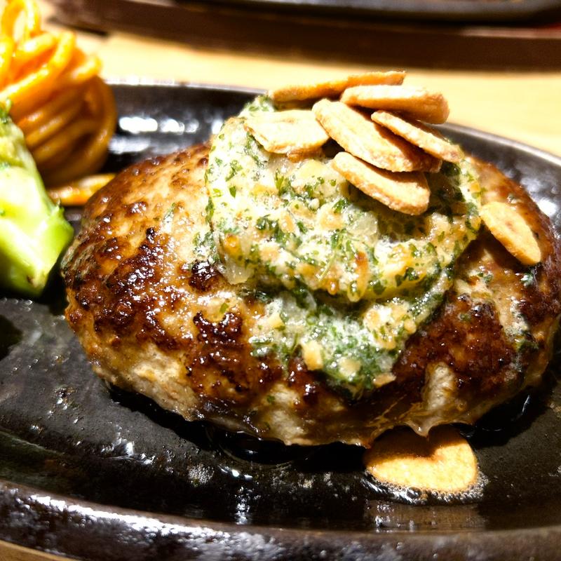 ガーリックバター醤油ハンバーグ(HACHI（ハチ） 長町店)
