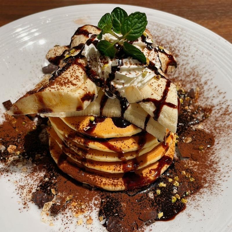 バナナパンケーキ(心斎橋ミツヤ フルーツパーラーつかしん店)