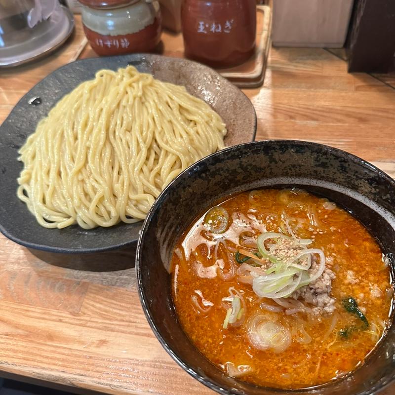 辛味噌つけ麺(つけ麺屋 やすべえ 練馬店)