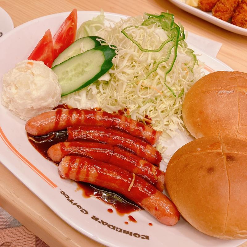 ジャーマンプレート(コメダ珈琲店 新宿三丁目店)