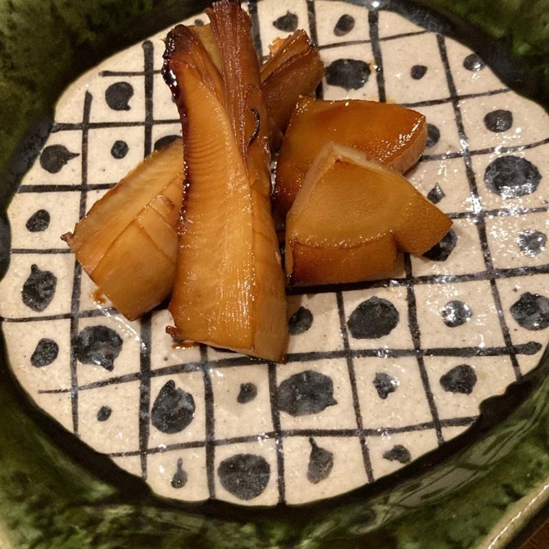 筍の溶岩焼き(和牛溶岩焼き空雅)