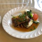鯛のムニエル　醤油味(フライパン )