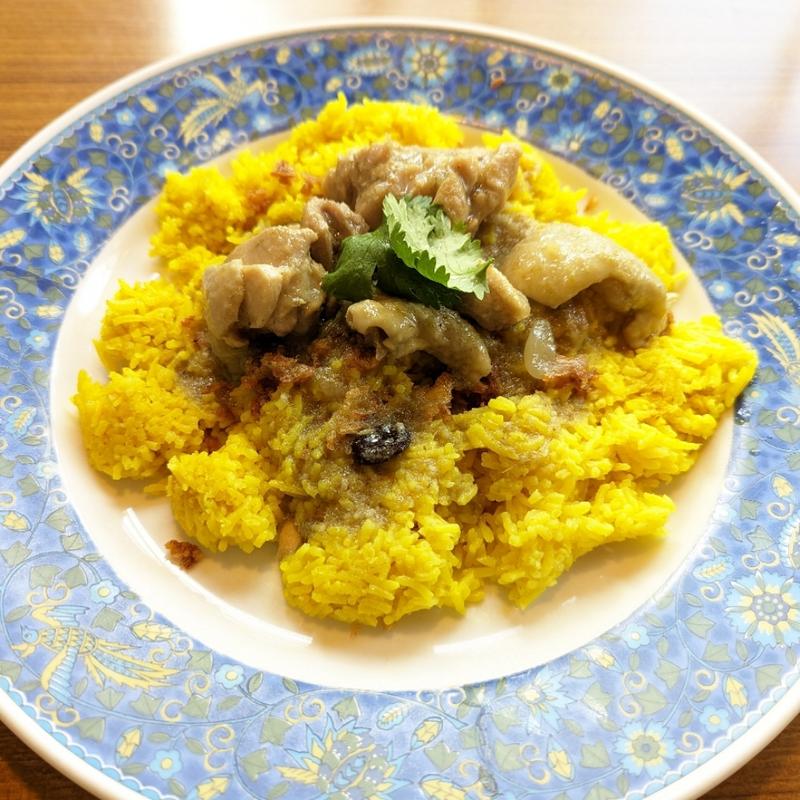 爽やかカレーと香り米(マレーチャン1)