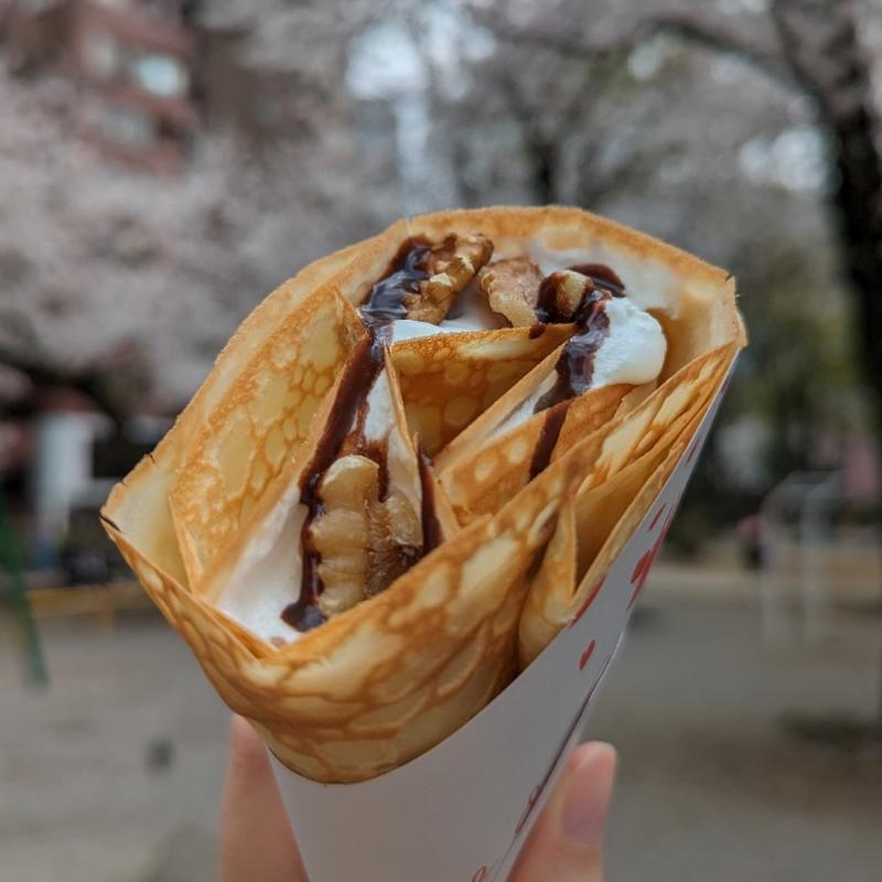 くるみチョコクリーム(ジラフクレープ 池袋店(Crepe de Girafe))