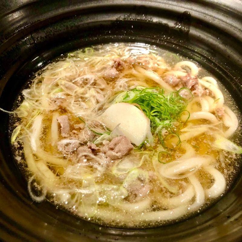 肉うどん(つるとんたん　六本木店)