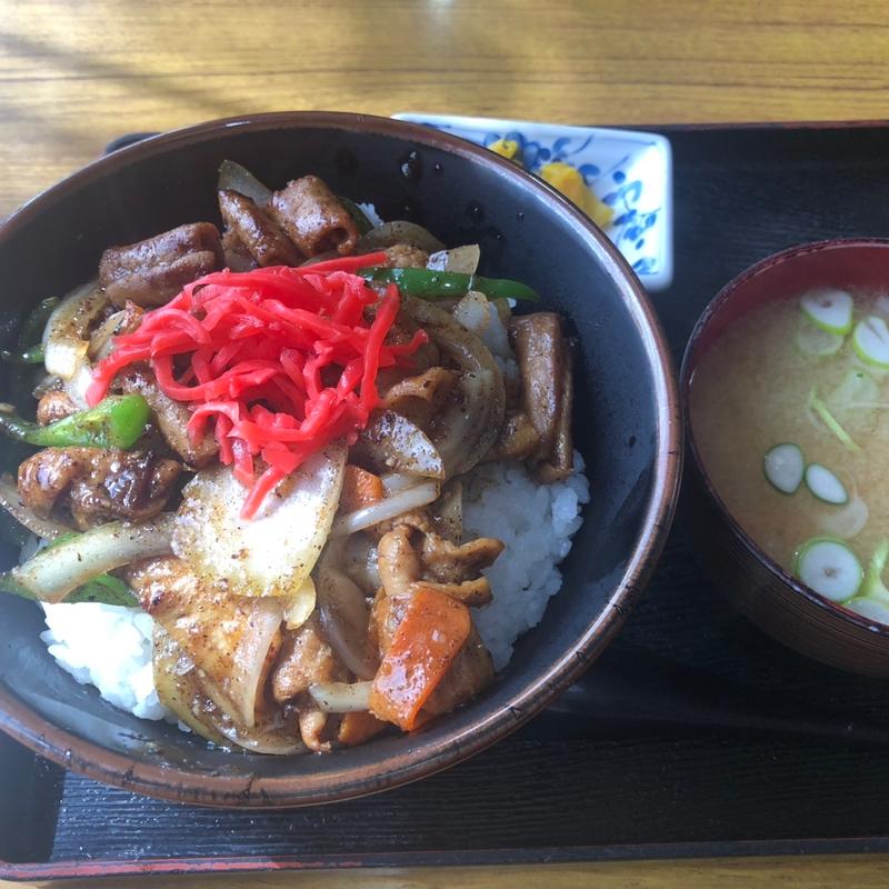 ホルモン丼(かがの亭 )