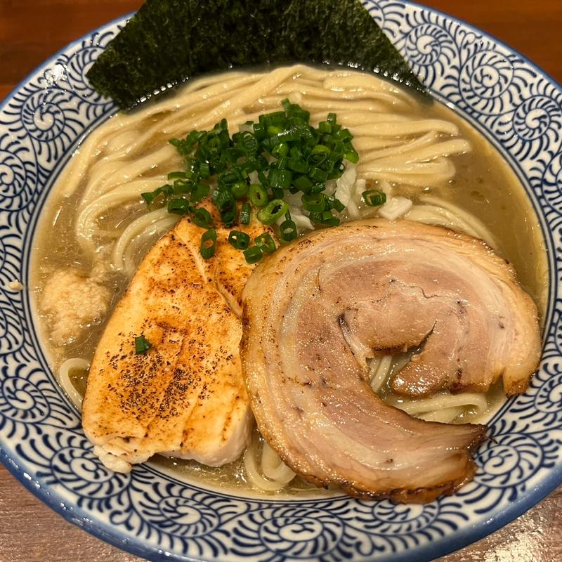 京小麦の煮干冷しらぁめん(麺や而今 （じこん）)