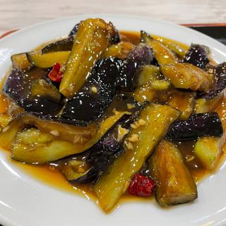 茄子の魚香ソース炒め(中華四川料理 餃子一番)