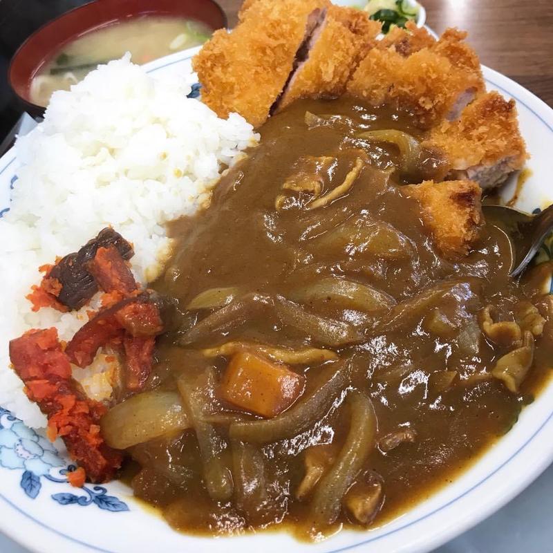 カツカレーライス(石井食堂)