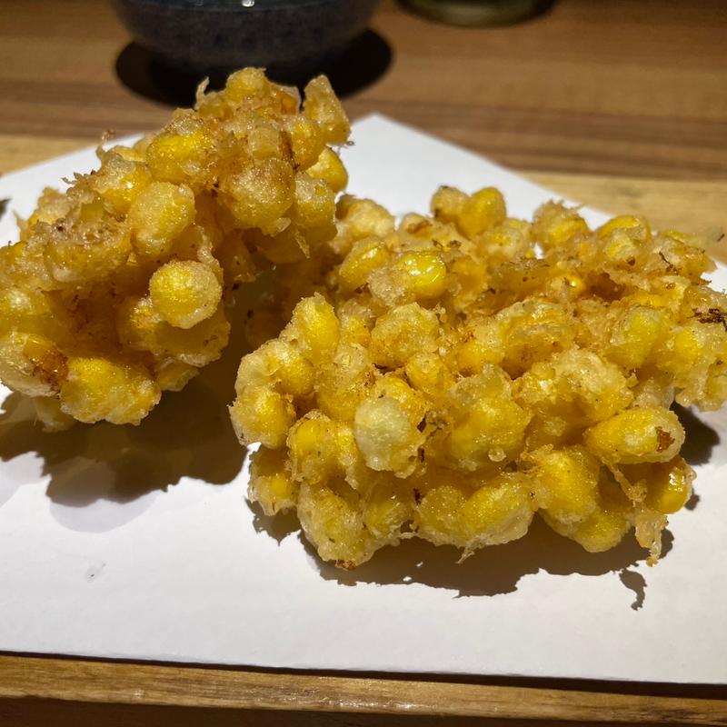 とうもろこしかき揚げ天(魚河岸酒場 FUKU浜金 金山店)