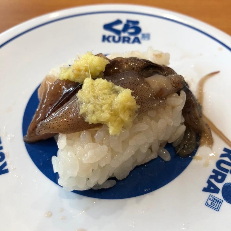 ほたるいか沖漬け(くら寿司ラソラ札幌店)