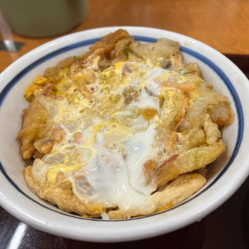 かき揚げ丼(山田うどん食堂 上尾小泉店 )