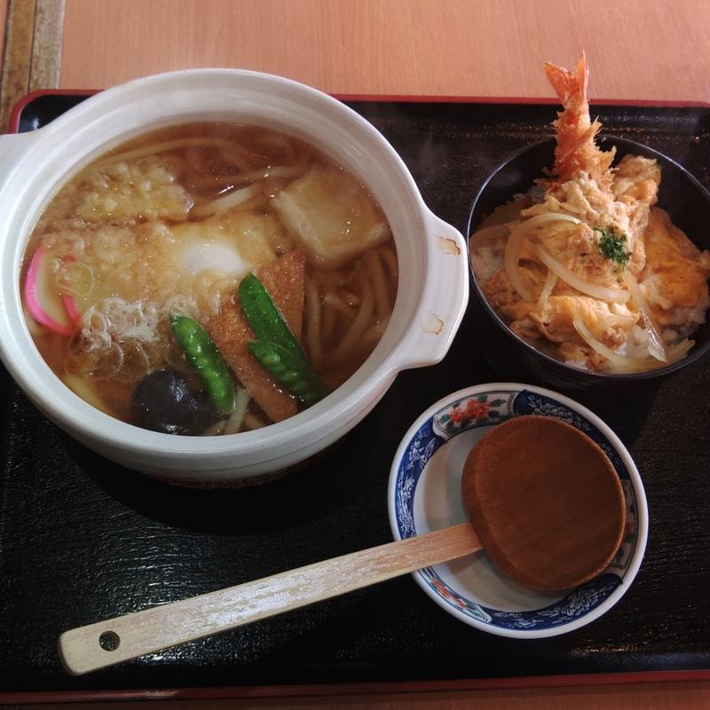 うどん、そば･ミニ丼セット(とんかつ屋 金太郎  金成イオン店)
