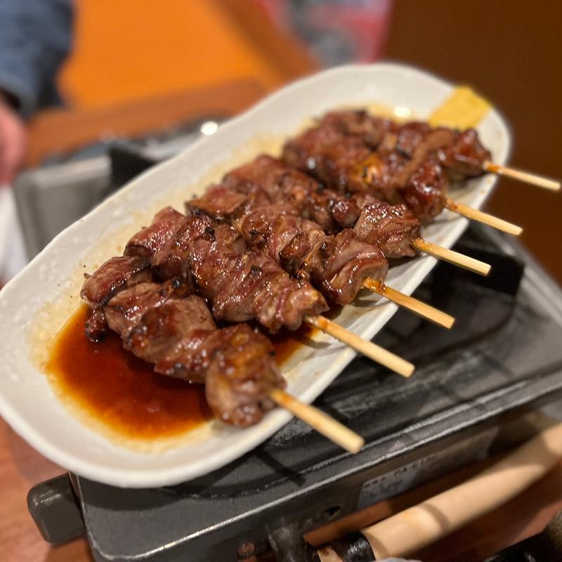 串焼　ハツ(ちゃんこ芝松 八雲店)