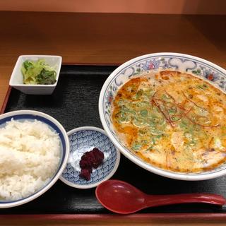 担担麺定食(さいか亭)