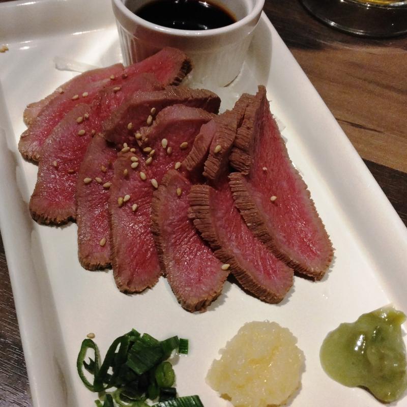 牛タン刺し(牛タン ふかざわ 大井町店 )