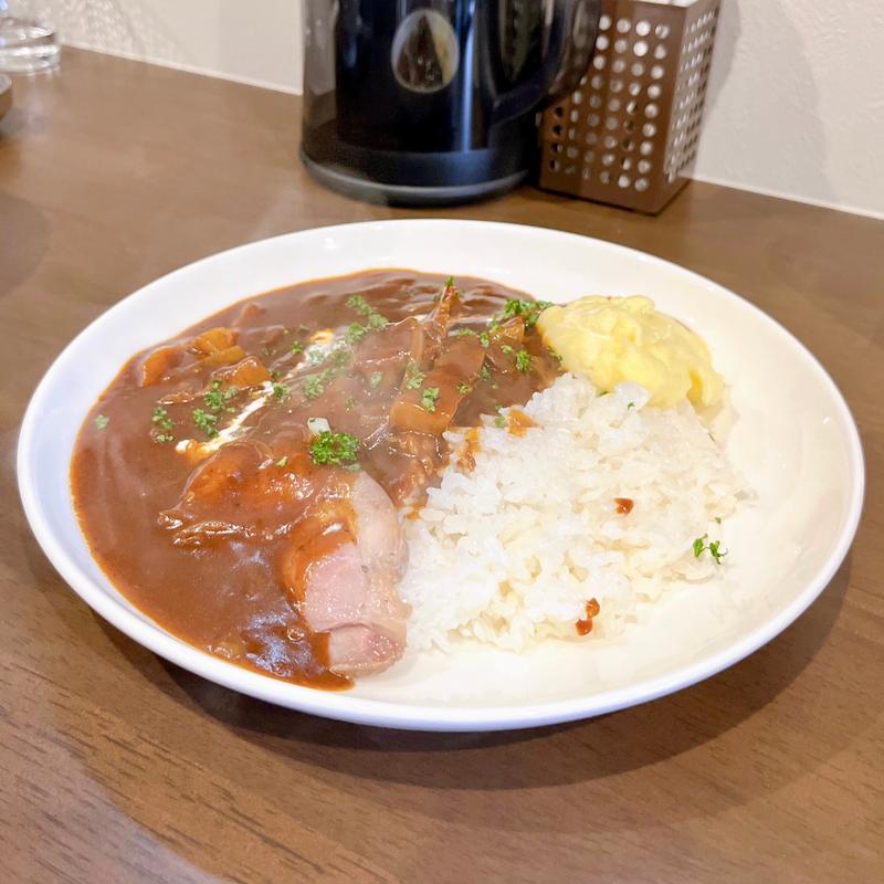 焼豚(ちゃーしゅー)ハヤシライス(三つ由)