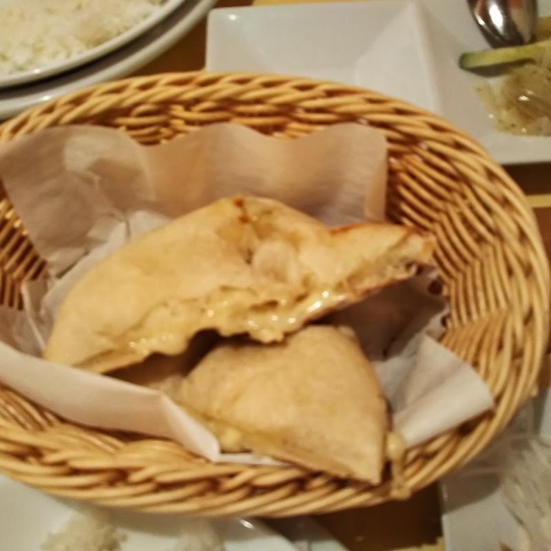 ハーフアンドハーフキーマカレー(こぶみかん 豊川店)