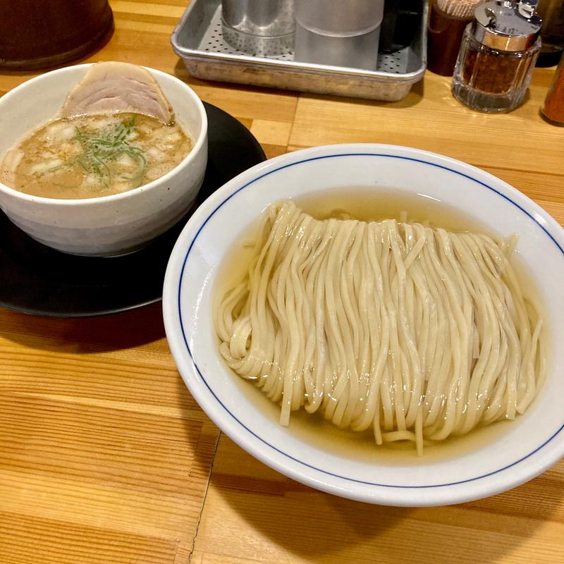 秋刀魚水つけ麺(麺や 清流)