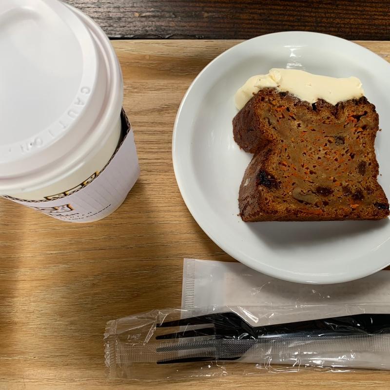 キャロットケーキ(Le Pain Quotidien ル・パン・コティディアン 芝公園店)