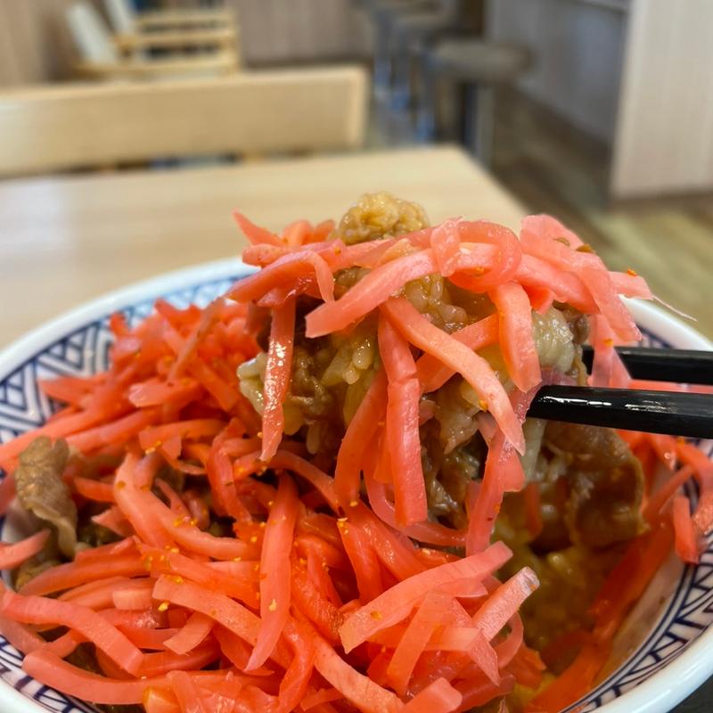 牛丼 アタマの大盛(吉野家 羽曳野店)