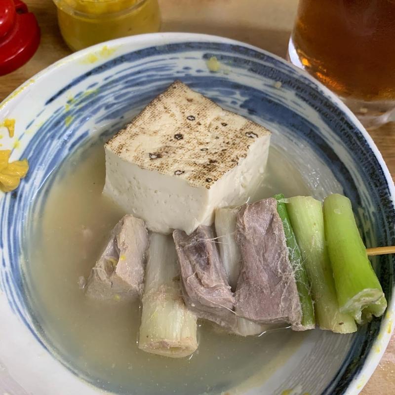 焼き豆腐 ねぎま(関東煮 きくや)