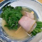 春菊ベーコン巻き