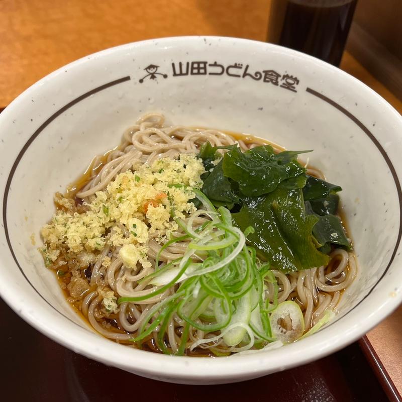冷やしたぬきそば(山田うどん食堂 上尾小泉店 )