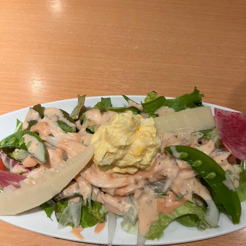春野菜のミモザサラダハーフサイズ(ヱビスバー 札幌アピア店 (YEBISU BAR Sapporo Apia))