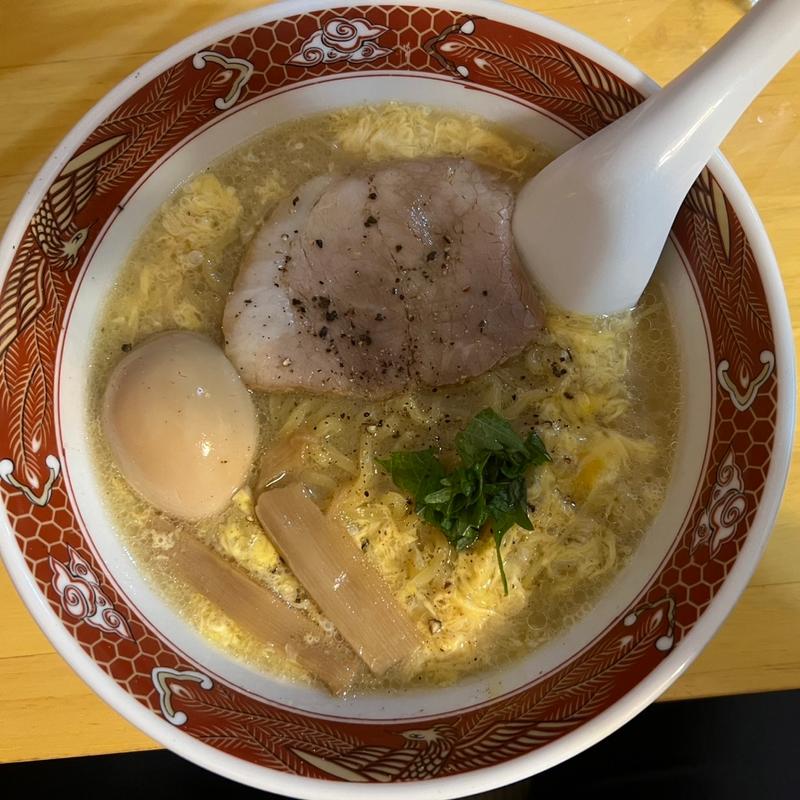 塩くもたま軟骨チャーシュー麺(らーめん臺大)