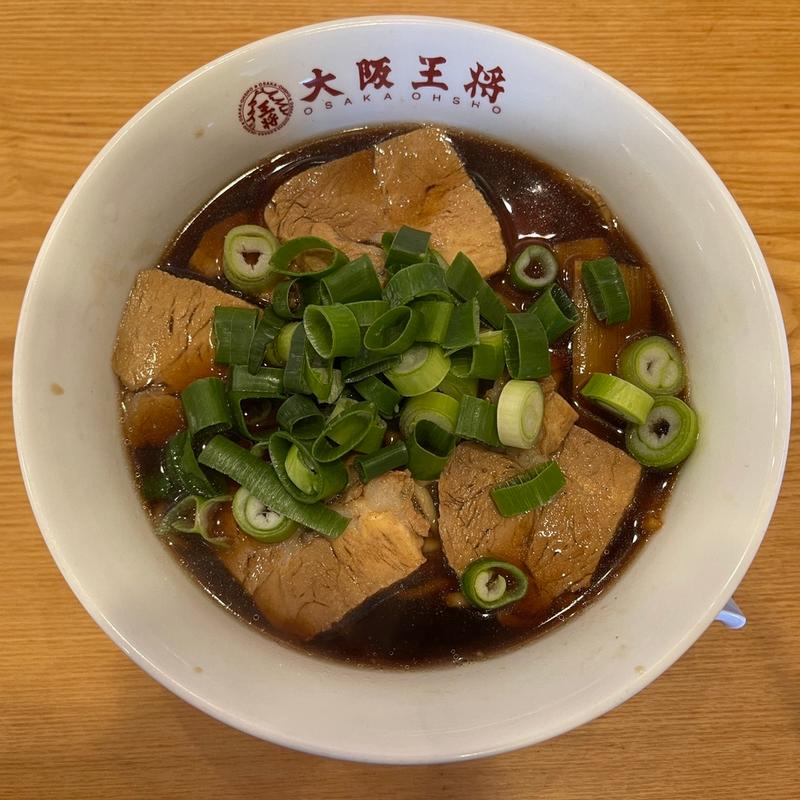 高井田の黒い中華そば(大阪王将 羽曳野伊賀店 )