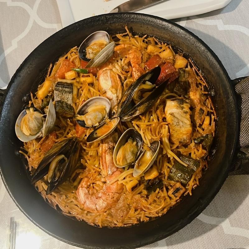 船乗りの海鮮フィデウア(ALI-OLI 亀岡)