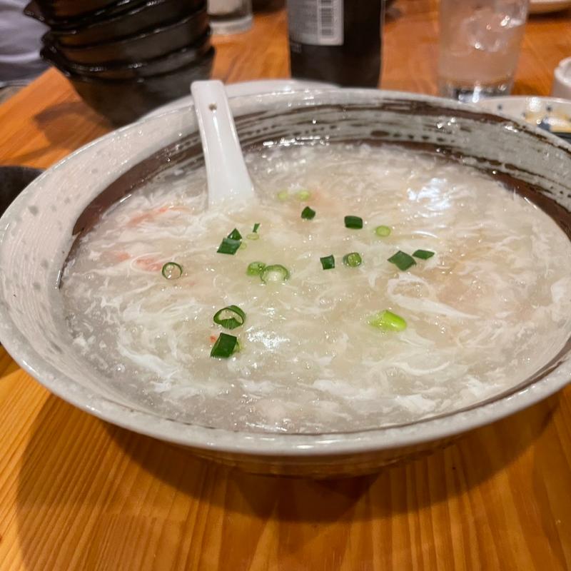 塩味フカヒレスープ(餃子王 錦店)