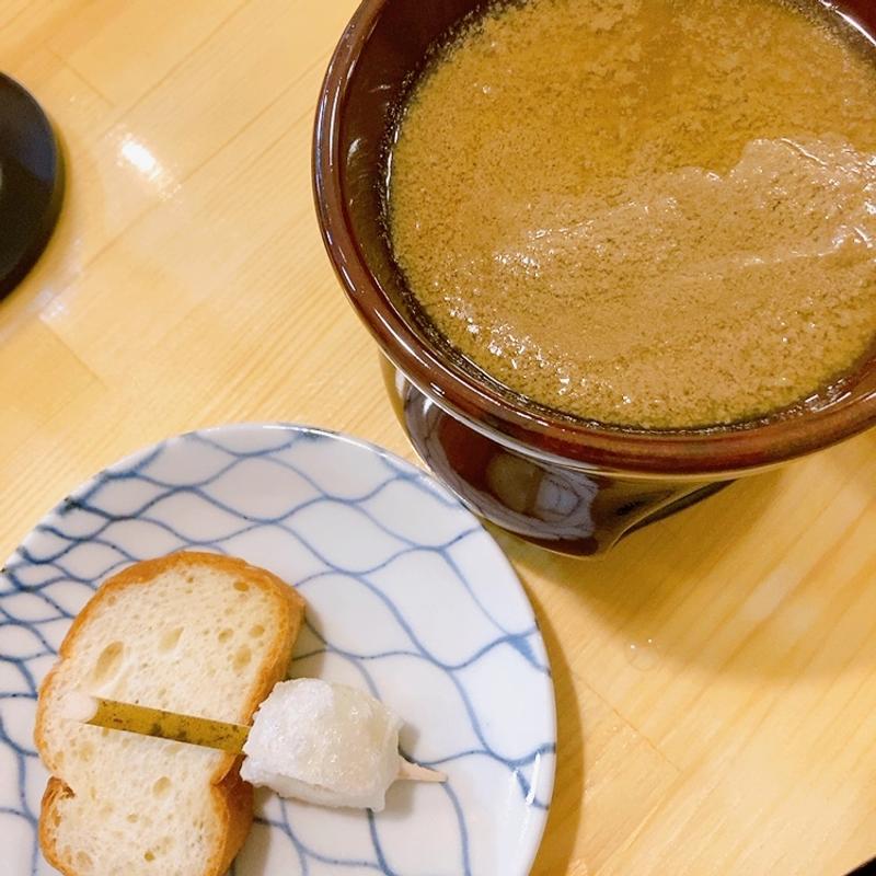 かにみそバーニャカウダ（おまかせコース）(コバヤシ料理店)