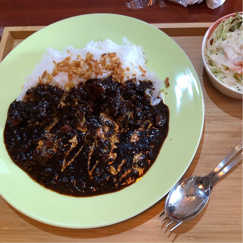 欧風黒ビーフカレー(風時計)