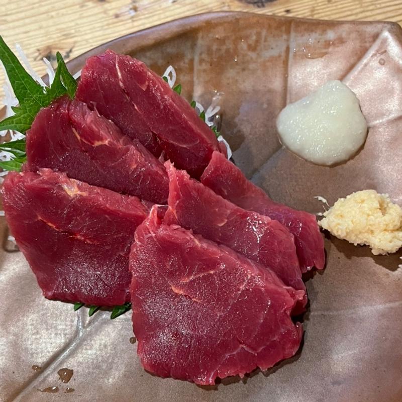 馬刺し(味処 陣屋 仲見世店)